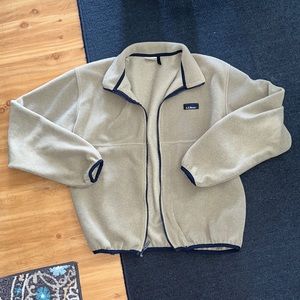 LL Bean beige jacket - Men’s medium